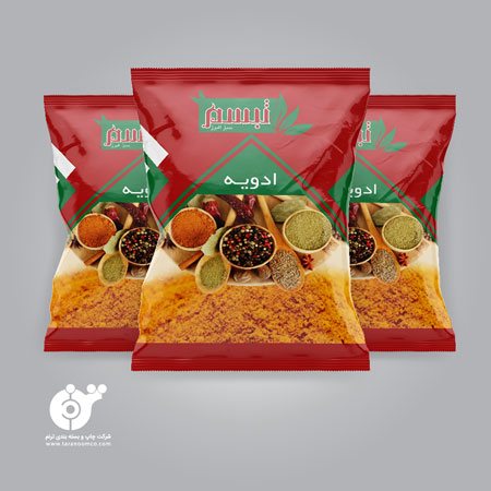چاپ سلفون ادویه