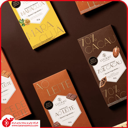 طراحی و بسته بندی شکلات