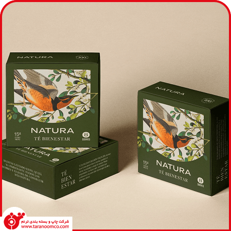 طراحی بسته بندی چای و دمنوش