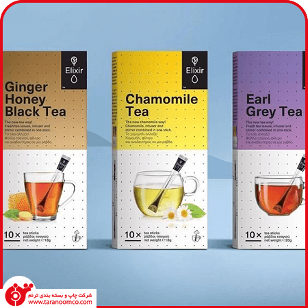 Design & Packaging Of Herbal Tea & Tea